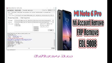 Redmi note 6 pro mi account+frp remove 100% free with umt