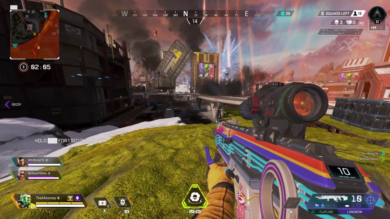 Apex Legends 2.2k caustic season 7