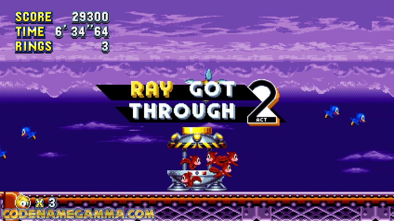 Ray Doesn't Follow Rules! Tails...is confused - Sonic Mania Plus - YouTube