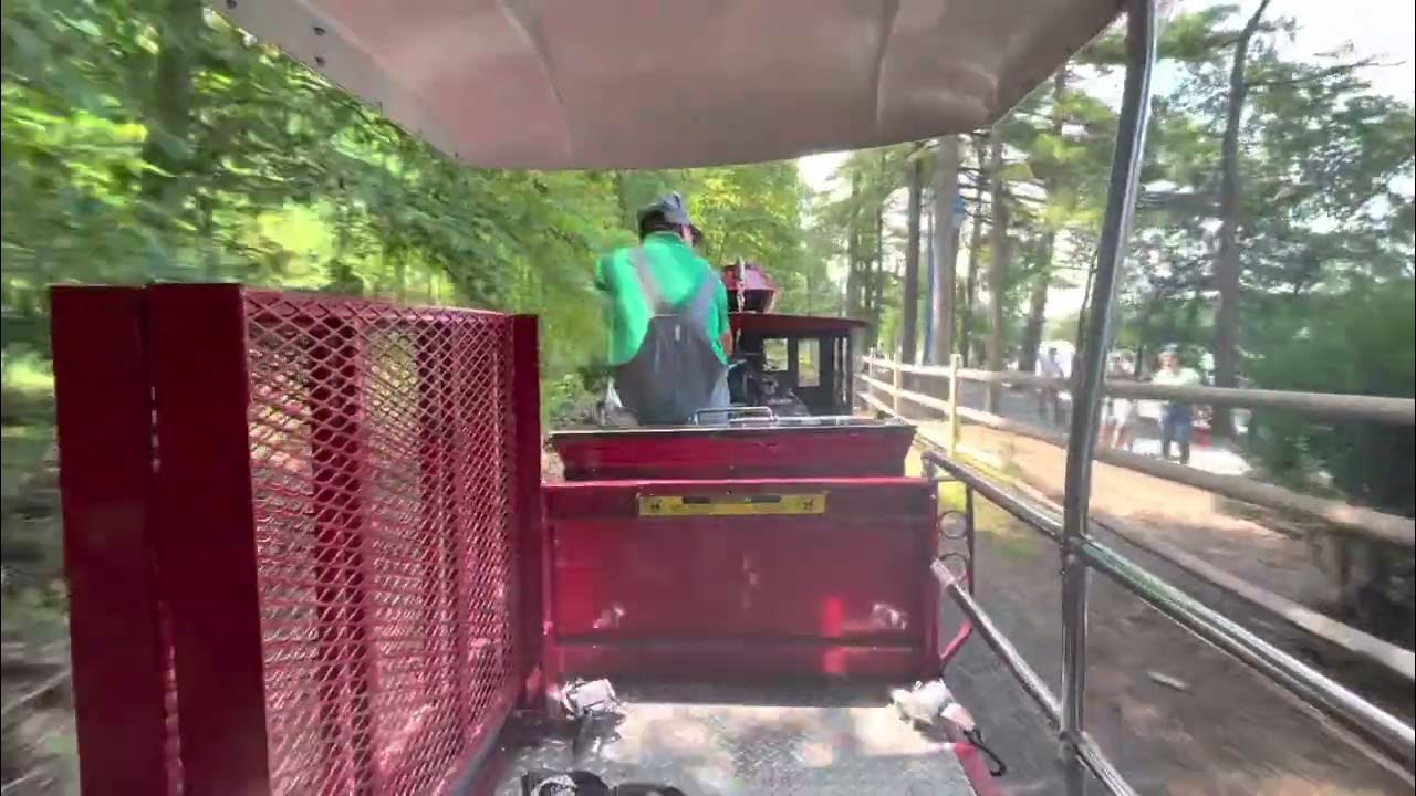 Driving the Essex County Turtle Back Zoo Railroad's 2015 Errington