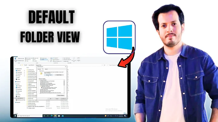 How to Set Default Folder View for All Folders in Windows 11 | Step by Step