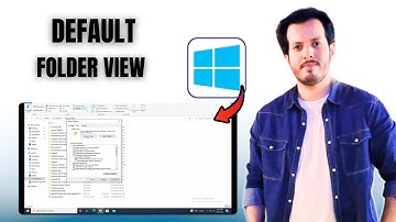 Standaard mapweergave instellen voor alle mappen in Windows 11 | Stap voor stap