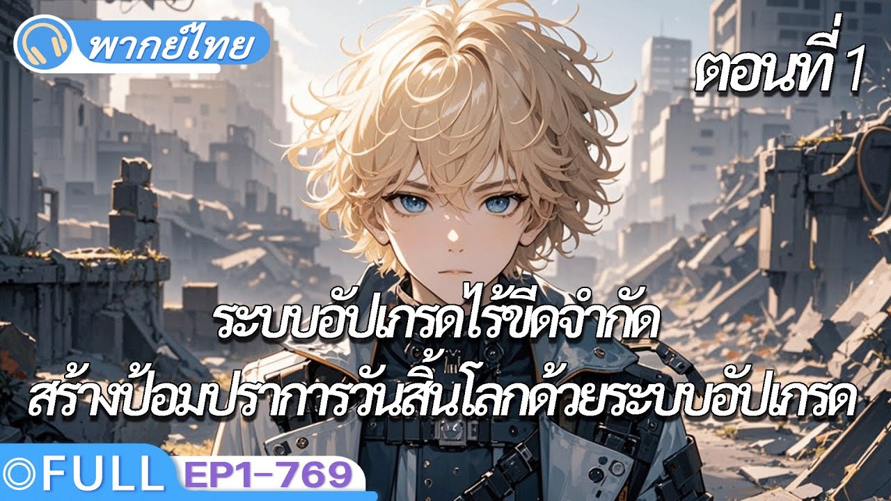 1:จบ《ระบบอัปเกรดไม่จำกัด》ยุคน้ำแข็งสิ้นโลกสร้างป้อมปราการวันสิ้นโลกด้วยระบบอัปเกรด