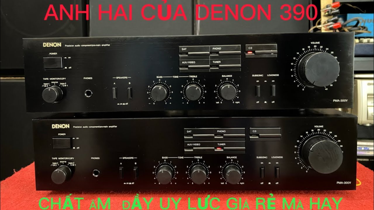 (ĐÃ BÁN)AMPLI DENON 300V/CHẤT ÂM HAY HƠN 390 /GIÁ:2Tr2/ĐT:0793753369 ...