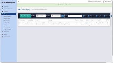 iVision Mobile - Blast Schedule - Tutorial