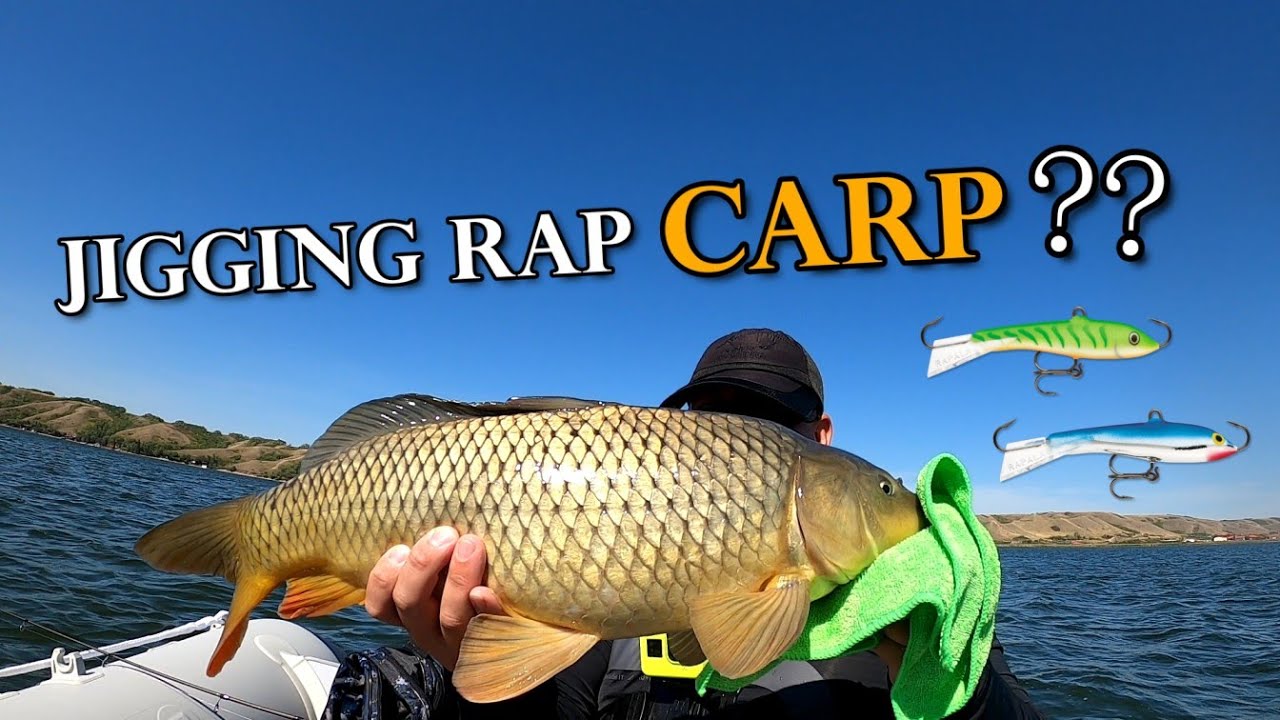 What? Do Carp Eat Jigging Raps? First Time Boat Fishing on Pasqua Lake