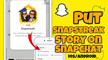 How to put snap streak🔥story in snapchat || snapchat streak story