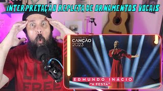 CANTOR DE HEAVY METAL REAGE EDMUNDO INÁCIO A FESTA | REACTION