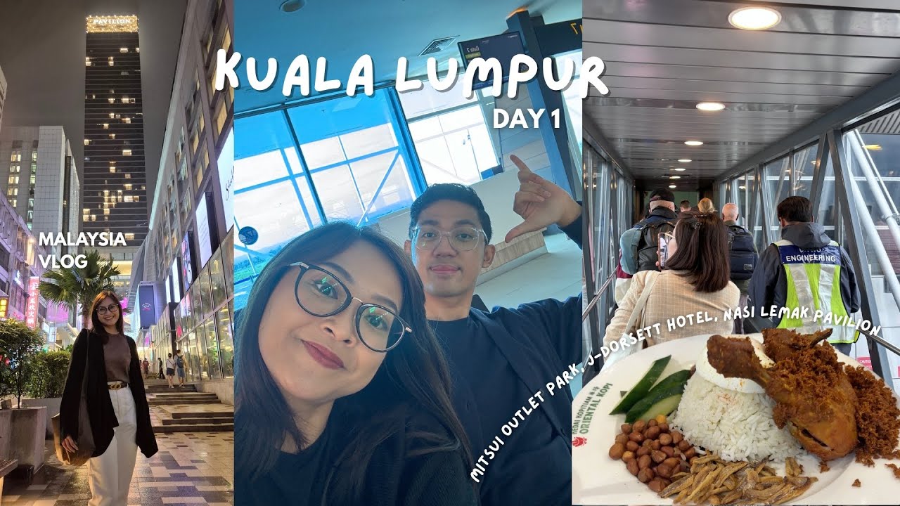 Terbang dari Lombok ke Kuala Lumpur: Pertama kali ke Mistui Outlet, tips naik kereta & review hotel