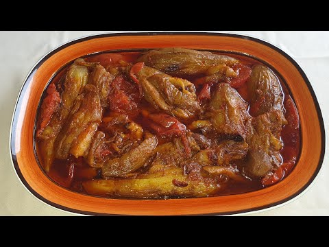 تهیه خوراک گوجه بادمجان،  خــوشـمــزه و دلــپــذیـر 👌🏼