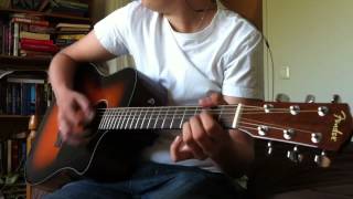 Video thumbnail of "Juice Leskinen - Viidestoista yö (Guitar cover)"