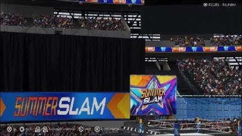 WWE Summerslam 2021 - WWE 2k19 Create an Arena - With Textures in the Description
