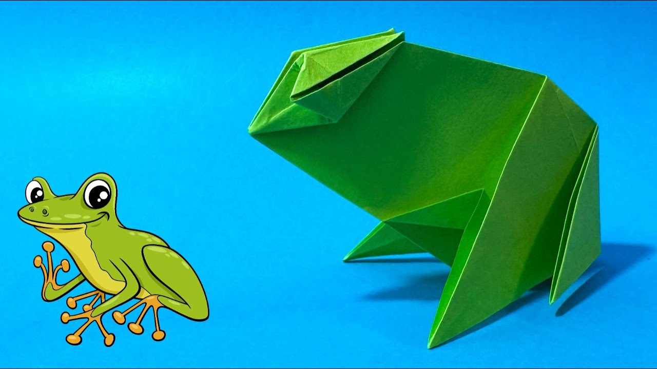 Tutoriel pour débutants sur la grenouille en origami | Comment