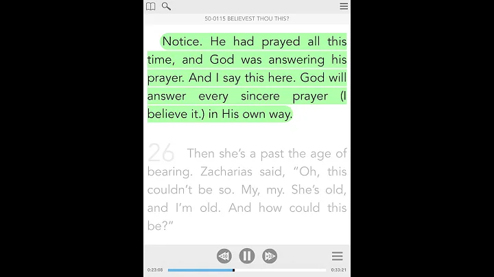 A Call To Prayer: God Answers Every Sincere Prayer - Brother William Branham