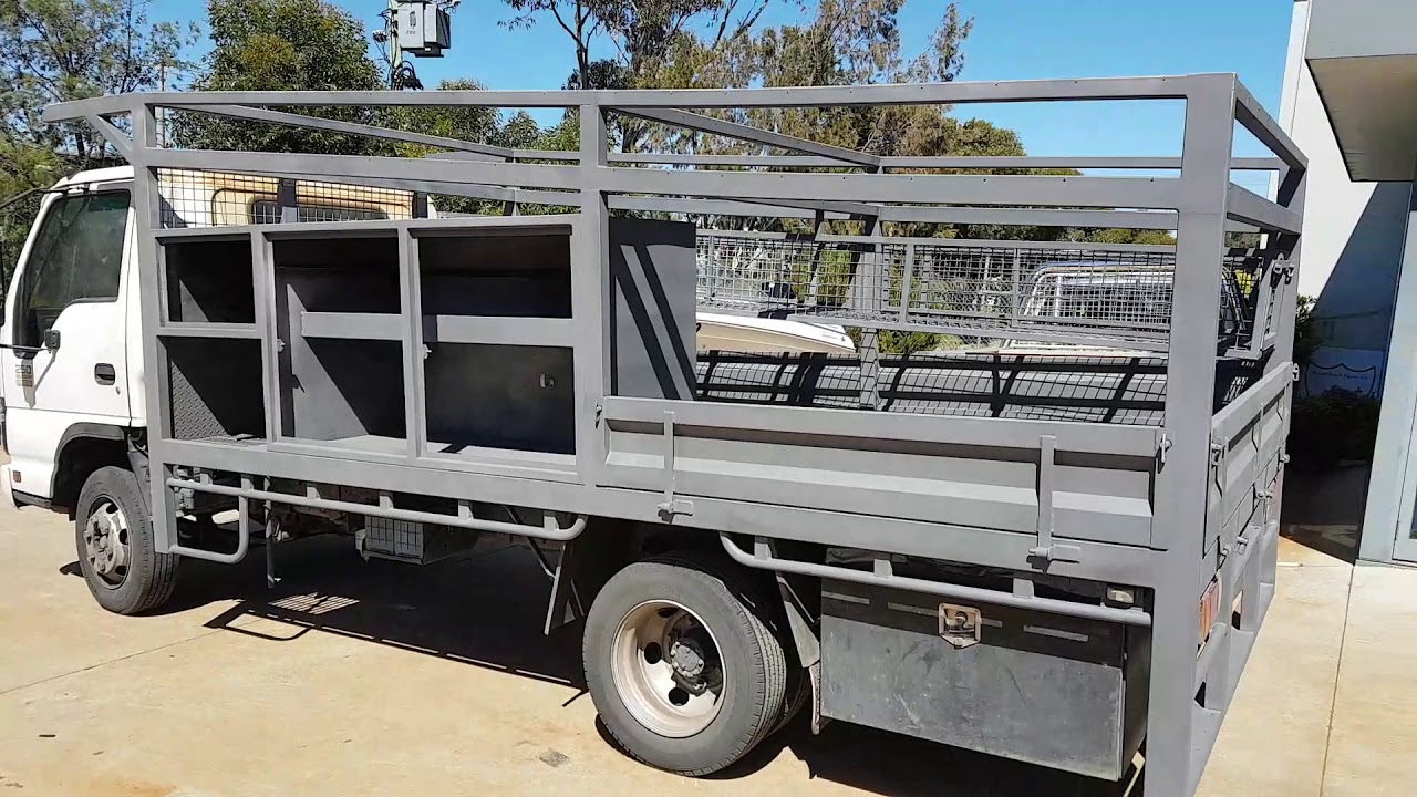 Isuzu truck sandblasted and etch primed YouTube