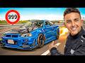 À quelle vitesse va Skyline ? (je teste sur l'autoroute illimité) thumbnail
