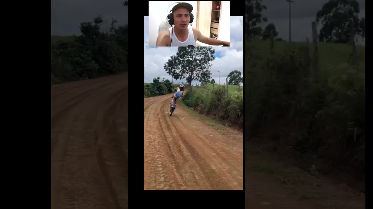 “Stunt extremo que terminó en susto total 🏍️😨”