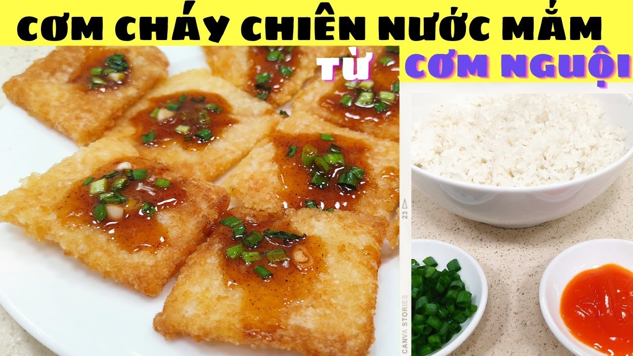 cơm cháy như lan 2022 New Cách làm cơm cháy chiên nước mắm từ cơm nguội| Phi Loan Vlog