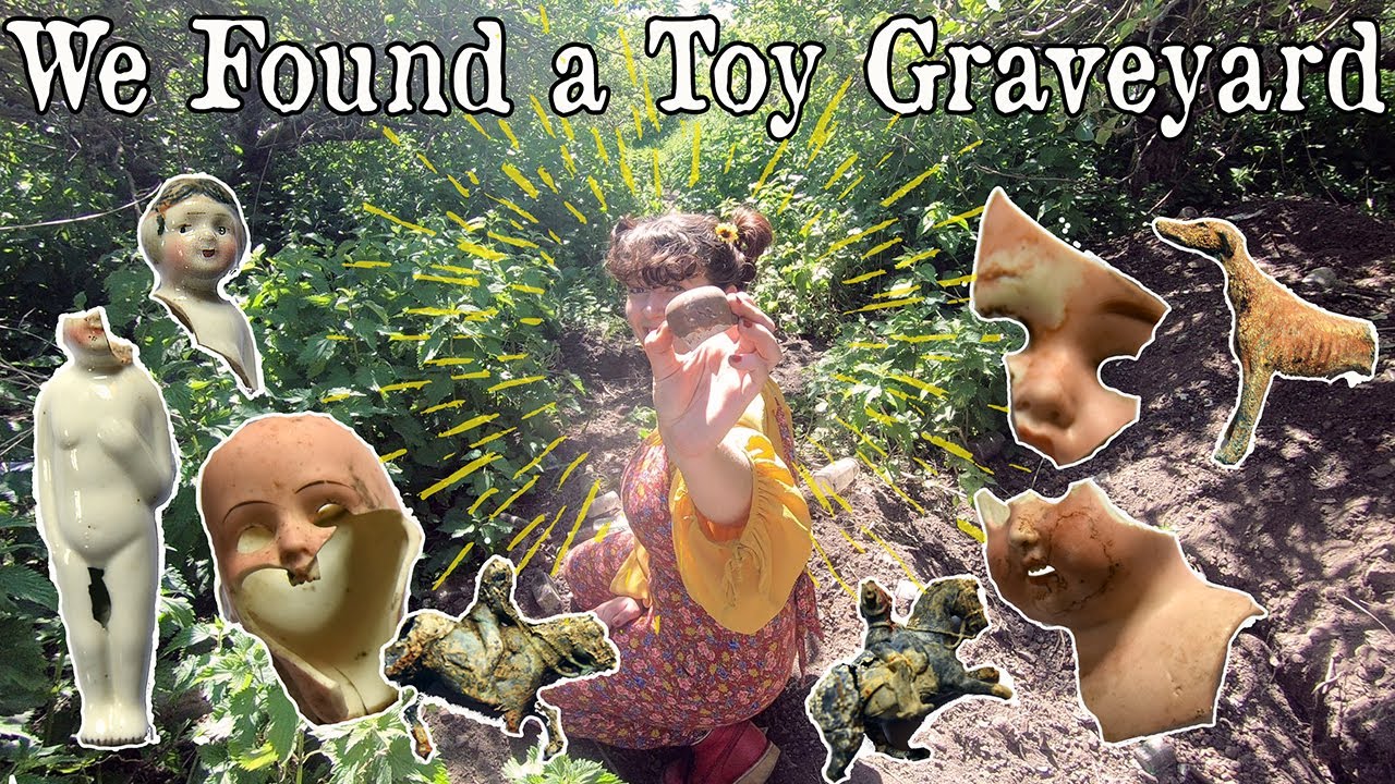 We Found A Toy Graveyard While Searching Bottle Digger's Spoil Heaps