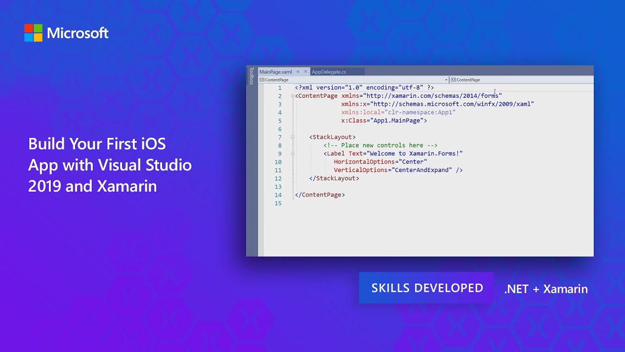 Build Your First Ios App With Visual Studio 2019 And Xamarin Youtube