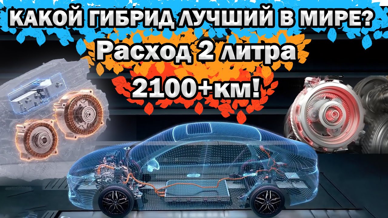 ПО ФАКТУ: КАКОЙ ГИБРИД ЛУЧШИЙ 2026? (Рекорд КПД ДВС 47% на бензине)