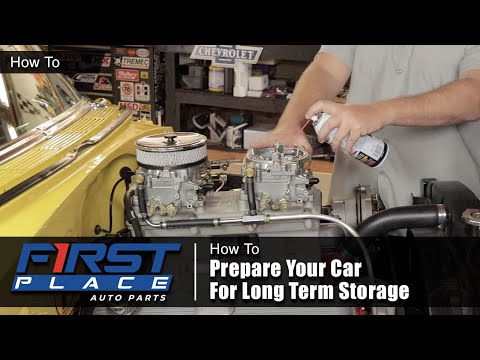 How To Prepare Your Car For Long Term Storage