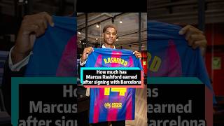 How much has Marcus Rashford earned after signing with Barcelona?#Marcus Rashford Details