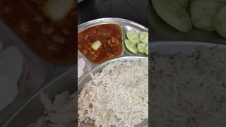 Rajma Chawal ?? youtube food thali breakfast recipe foodie