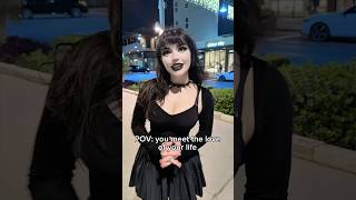 Would you act like this? #goth #humor #gothgirl #funny #jokes