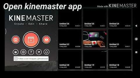 Kinemaster editin|| Making easy intro with ink in water