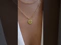 Initial Disc Bead Chain NecklaceвњЁгЂЂ Amyo Shorts Initial Disc Bead Chain NecklaceвњЁгЂЂ Amyo Shorts