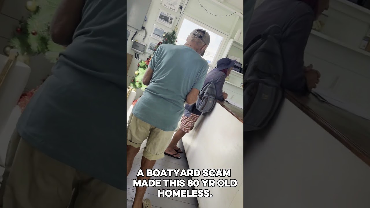 ⁣Boatyard Scam takes 80yr old's home
