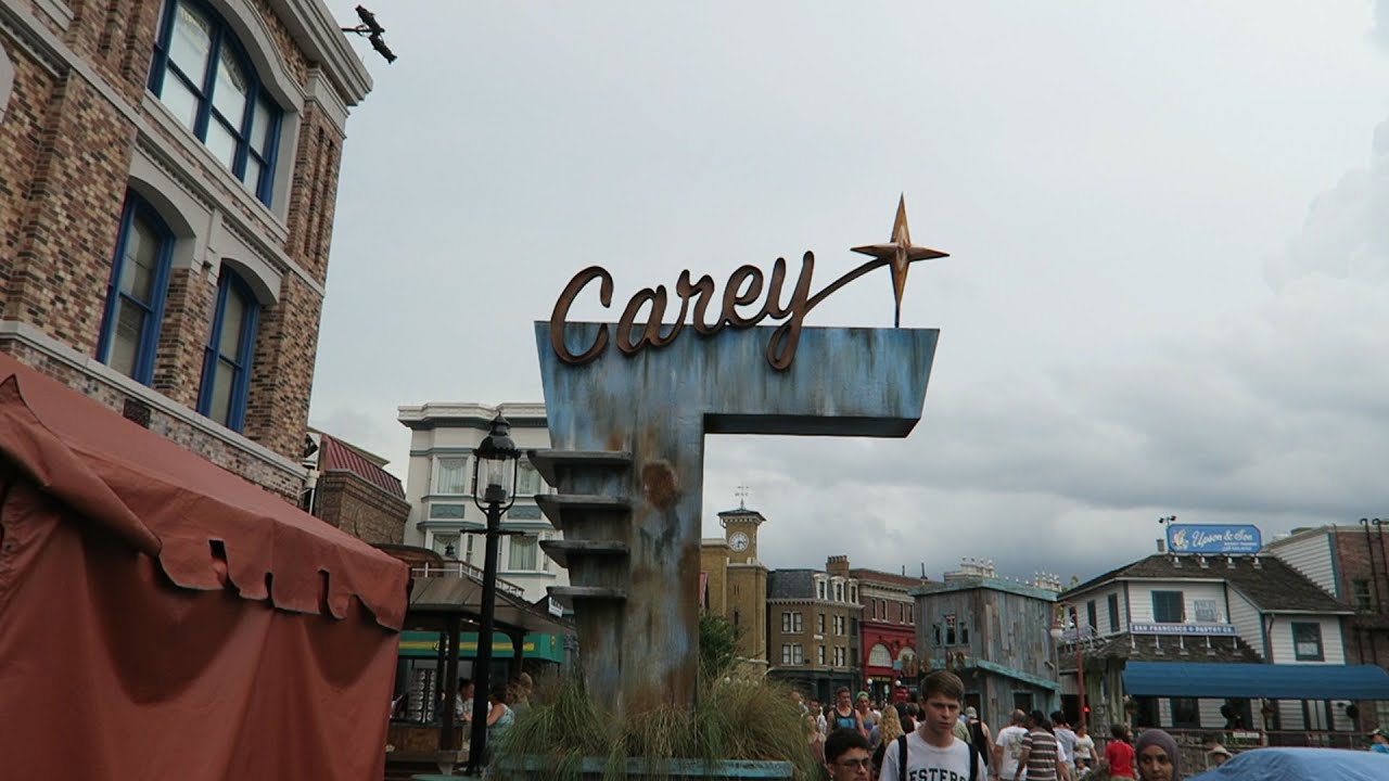 halloween horror nights 2015 scare zone decorations update at universal orlando youtube