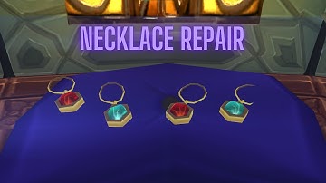 Necklace Repair Jewelcrafting Quest World of Warcraft Wrath of the Lich King / Damaged Neckalce