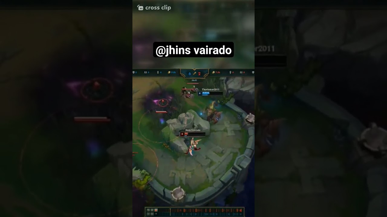 shaquinho resolvendo a botlane 