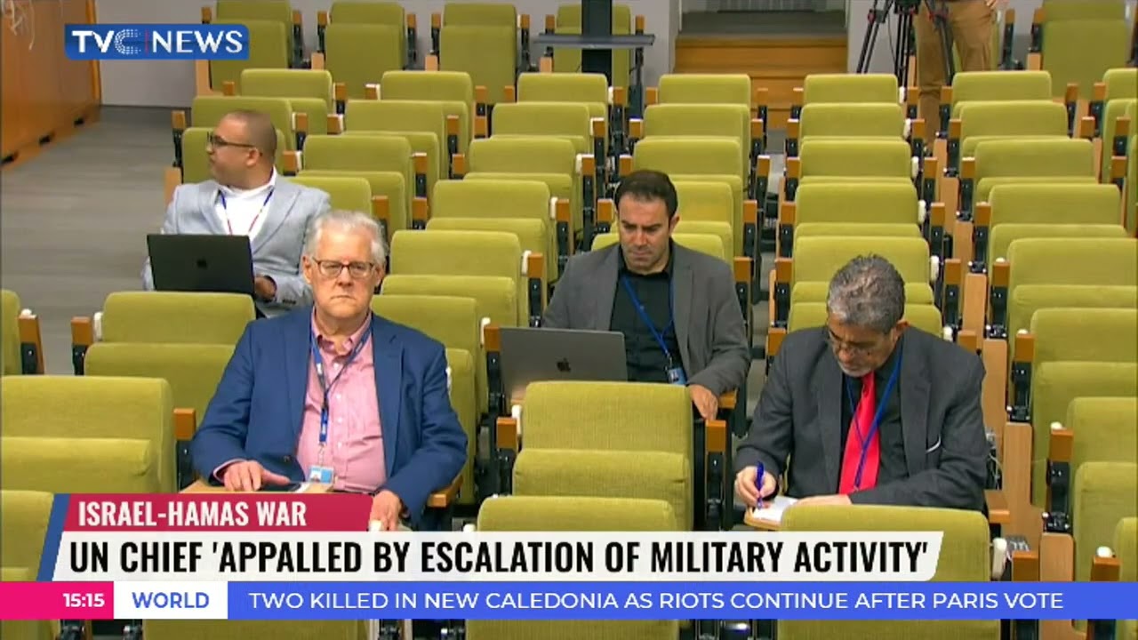 UN Chief 'Appalled By Escalation Of Military Activity