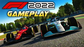 F1 2022 Mod Gameplay: BARCELONA TESTING PRE-SEASON RACE! Onboard Ferrari F1-75