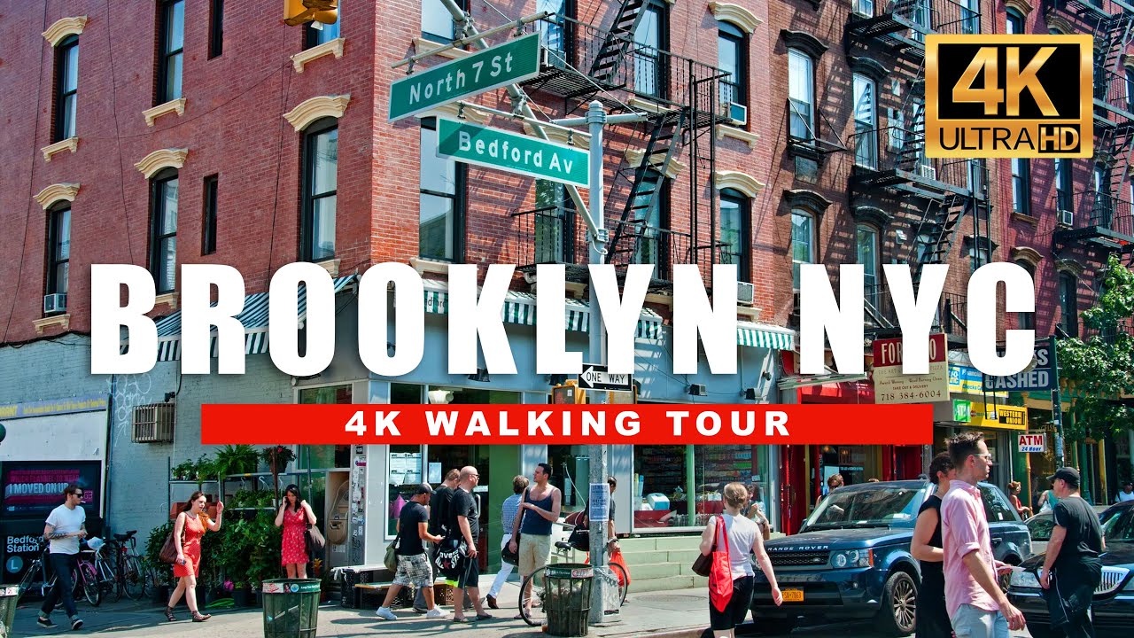 New York, Amerika Serikat | BROOKLYN | Jelajah Pusat Kota 4K