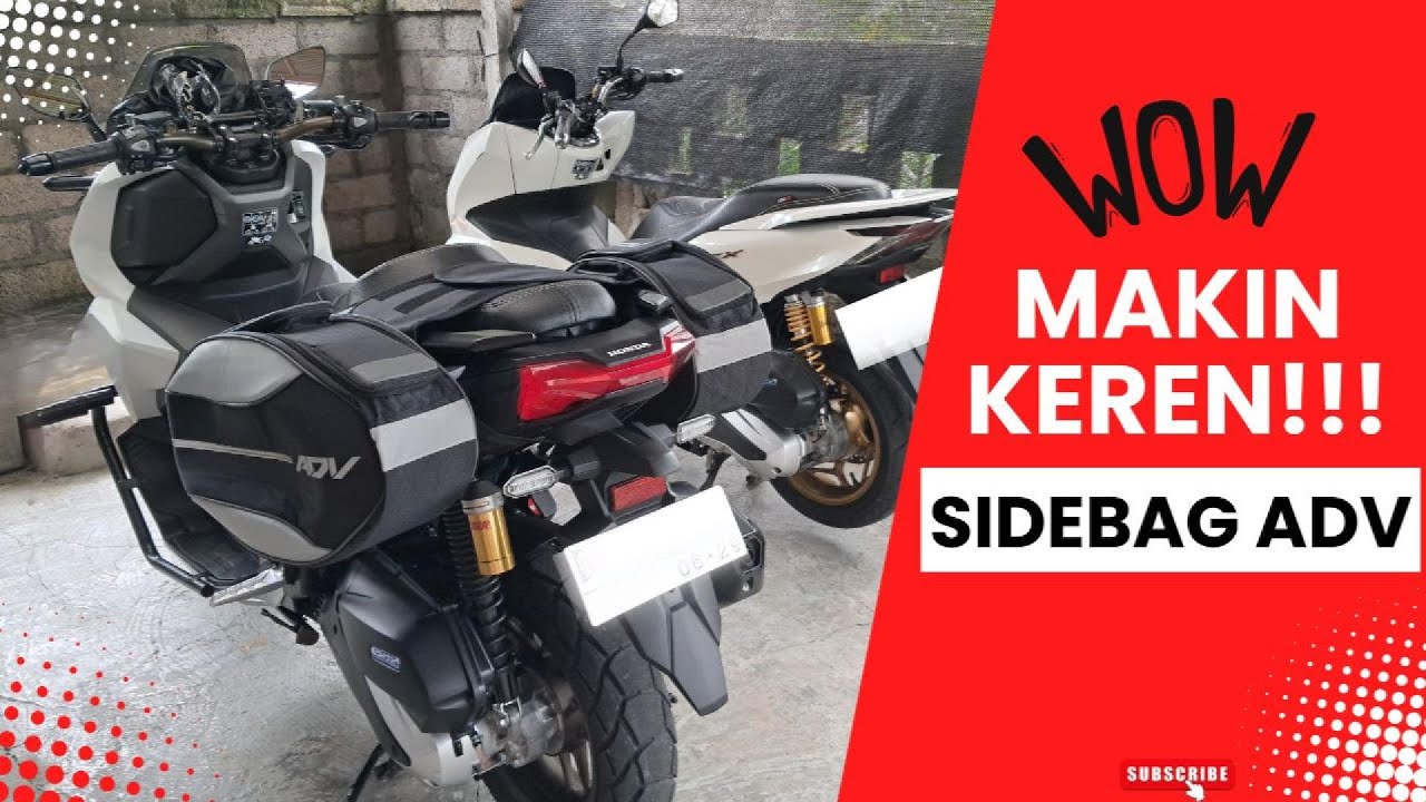 Unboxing sidebag ADV160