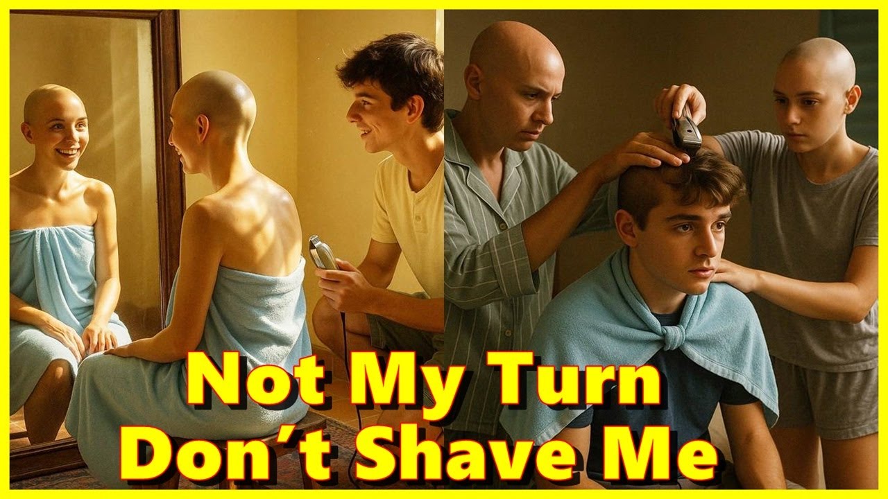 Истории стрижек - Мама умоляла меня не брить ей голову😱Я сделаю все что угодно! 😢