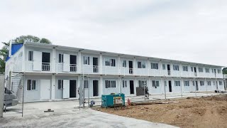 Container Dormitory in Singapore | Accommodate over 100 people #containerdesign #containerdormitory