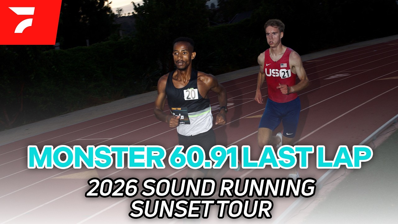60.91 Last Lap Secures 3000m Steeple Victory | 2026 Sunset Tour