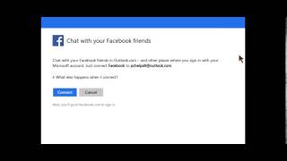 How To - Connect Facebook to Outlook screenshot 5