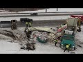 Interstate 94 SemiTruck Roll Over Cleanup Drone, Saint Cloud, MN - 1/2/2020