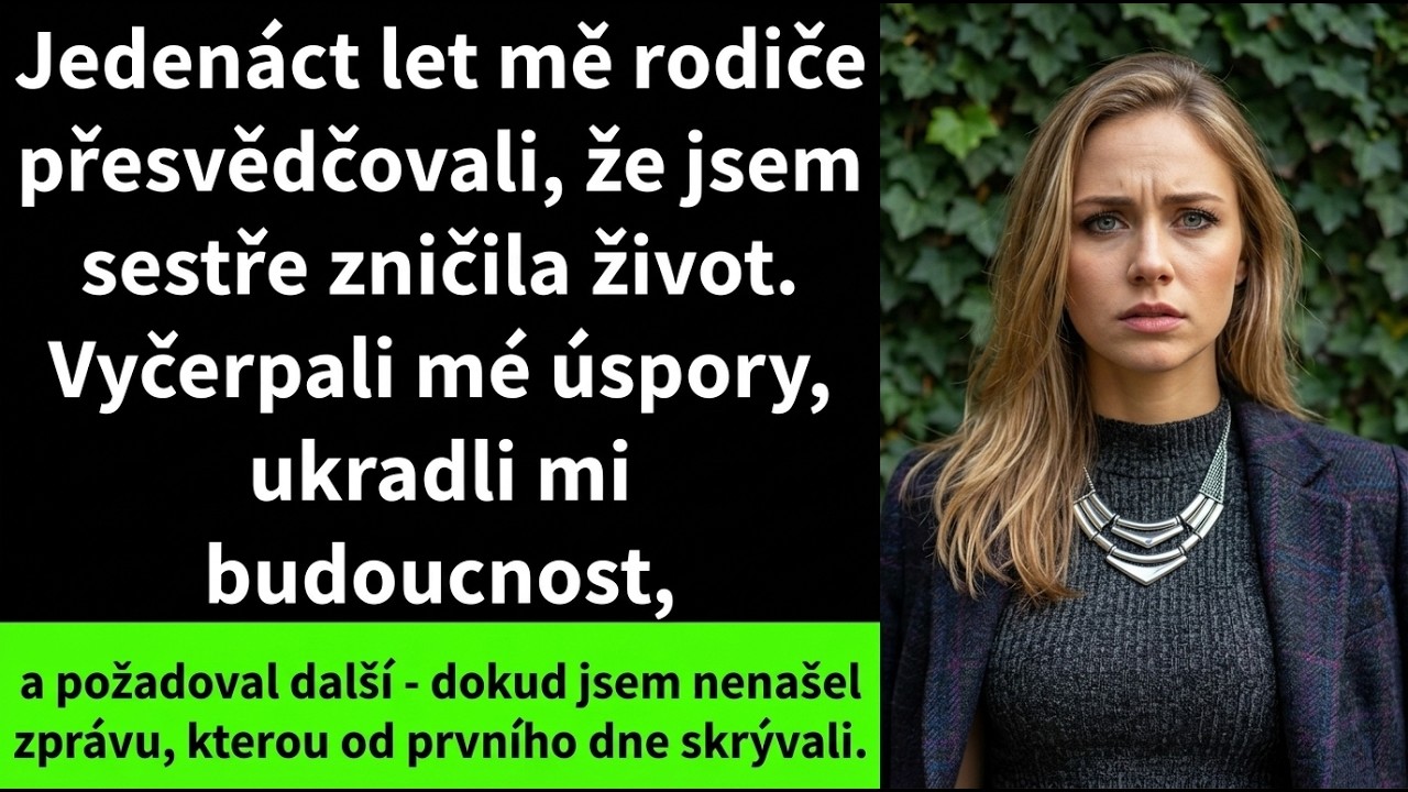 Položila jsem na stůl svůj nemocniční odznak po dvanáctihodinové směně a táta na mě bez pozdravu vytasil papíry. „Podepiš to,“ řekl a přisunul ke mně pero. „Budeš měsíčně přispívat dva tisíce...