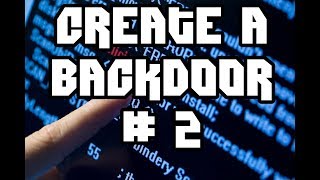 The dark side of Python #1 : Create a backdoor - part 2 -