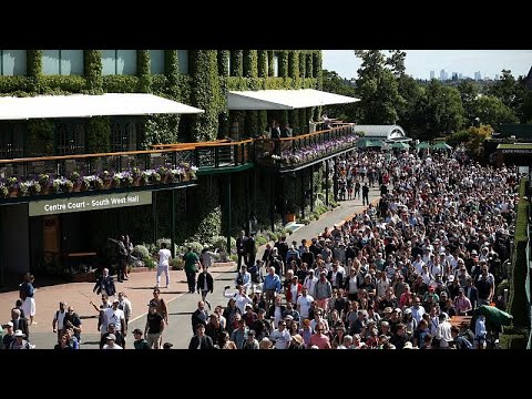 Watch: Hundreds camp out at Wimbledon in hope of securing tickets