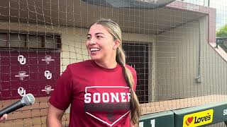 Oklahoma Softball: Alynah Torres Interview
