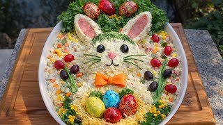 SALATĂ DE BOEUF. REȚETA ORIGINALĂ CU CARNE DE VACĂ. SALATA MEA DE PAȘTE.