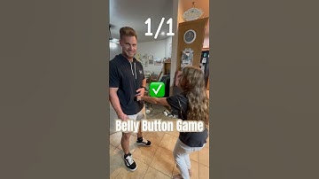 Belly Button Game! Fun for the whole family 😂 #shorts